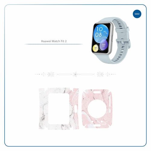 Huawei_Watch Fit 2_Blanco_Pink_Marble_2